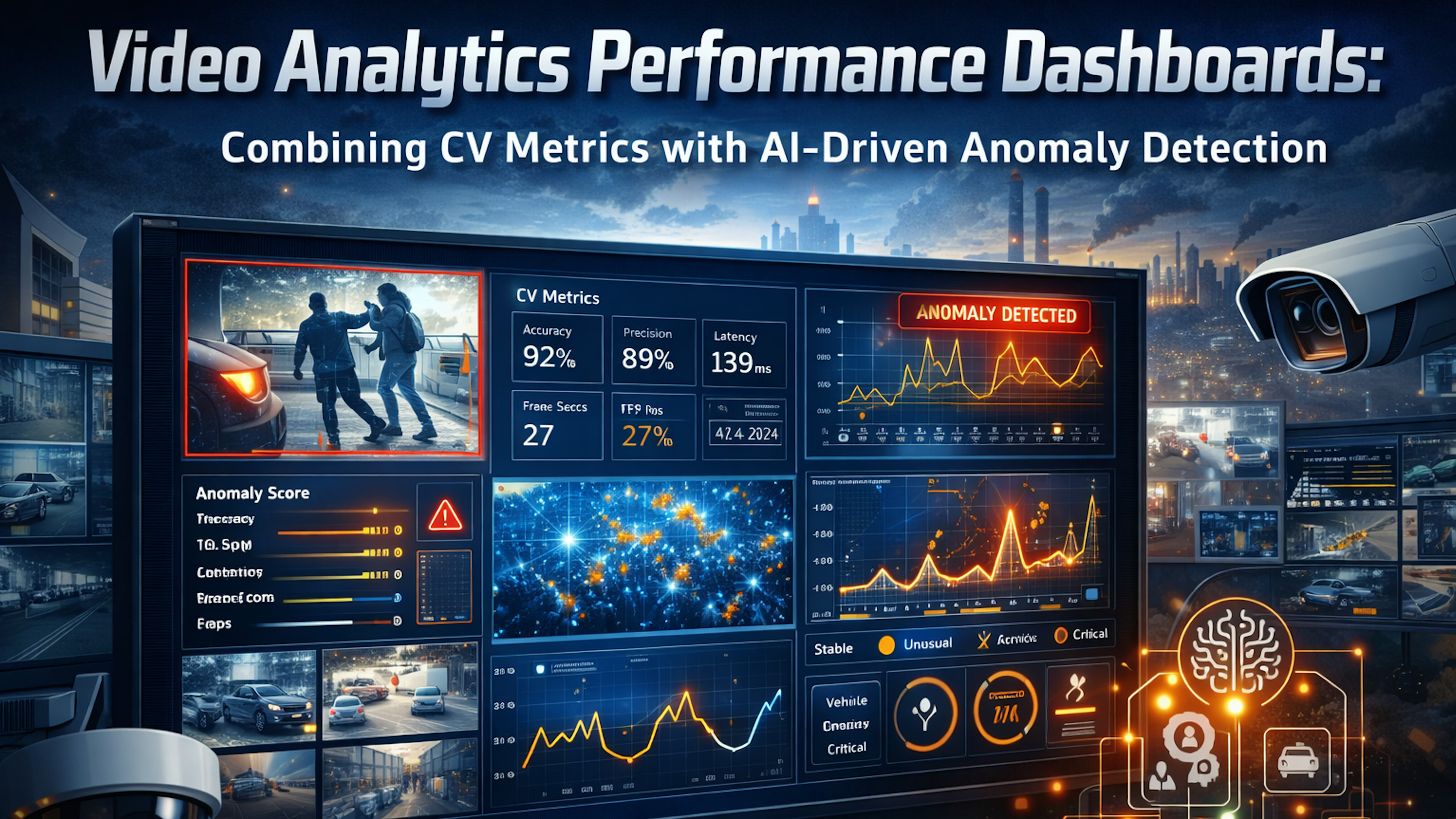 Step-by-Step MLOps dashboard and AI anomaly detection for Axis cameras